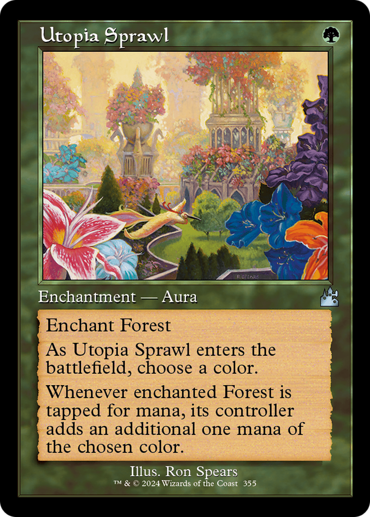 Utopia Sprawl (Retro Frame) [Ravnica Remastered] | Grognard Games