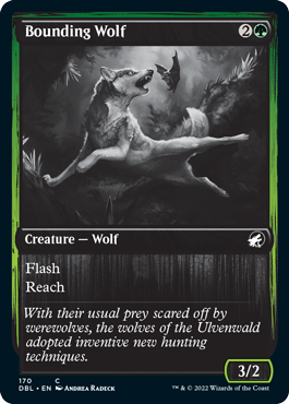 Bounding Wolf [Innistrad: Double Feature] | Grognard Games