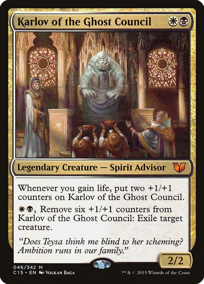 Karlov of the Ghost Council [Commander 2015] | Grognard Games