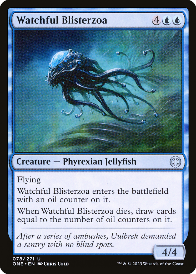 Watchful Blisterzoa [Phyrexia: All Will Be One] | Grognard Games