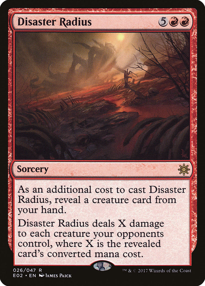 Disaster Radius [Explorers of Ixalan] | Grognard Games