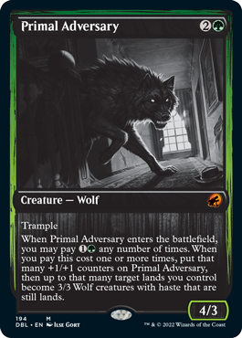 Primal Adversary [Innistrad: Double Feature] | Grognard Games