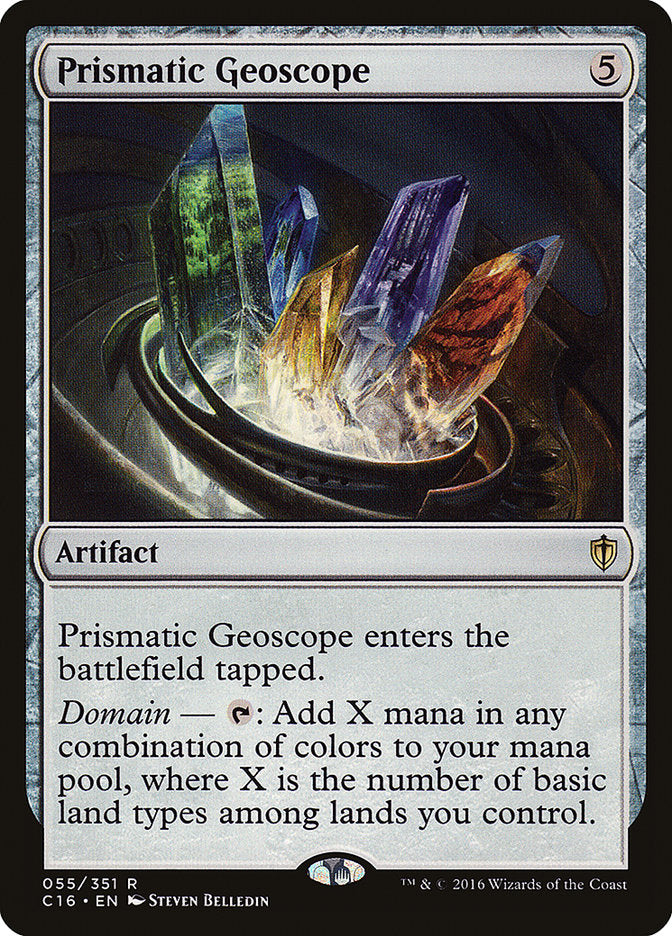 Prismatic Geoscope [Commander 2016] | Grognard Games