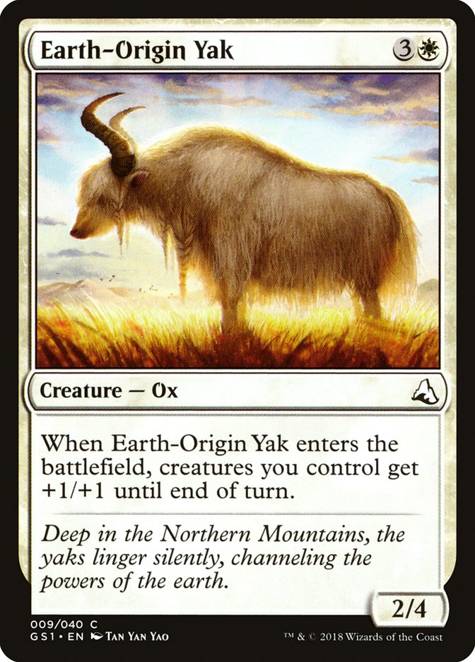 Earth-Origin Yak [Global Series Jiang Yanggu & Mu Yanling] | Grognard Games