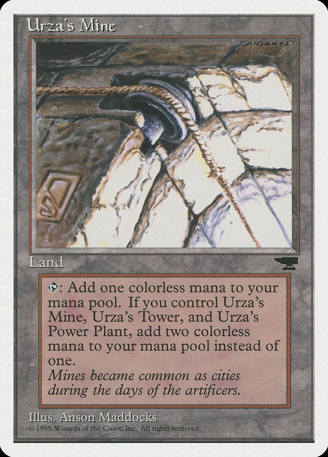 Urza's Mine (Pulley Embedded in Stone) [Chronicles] | Grognard Games