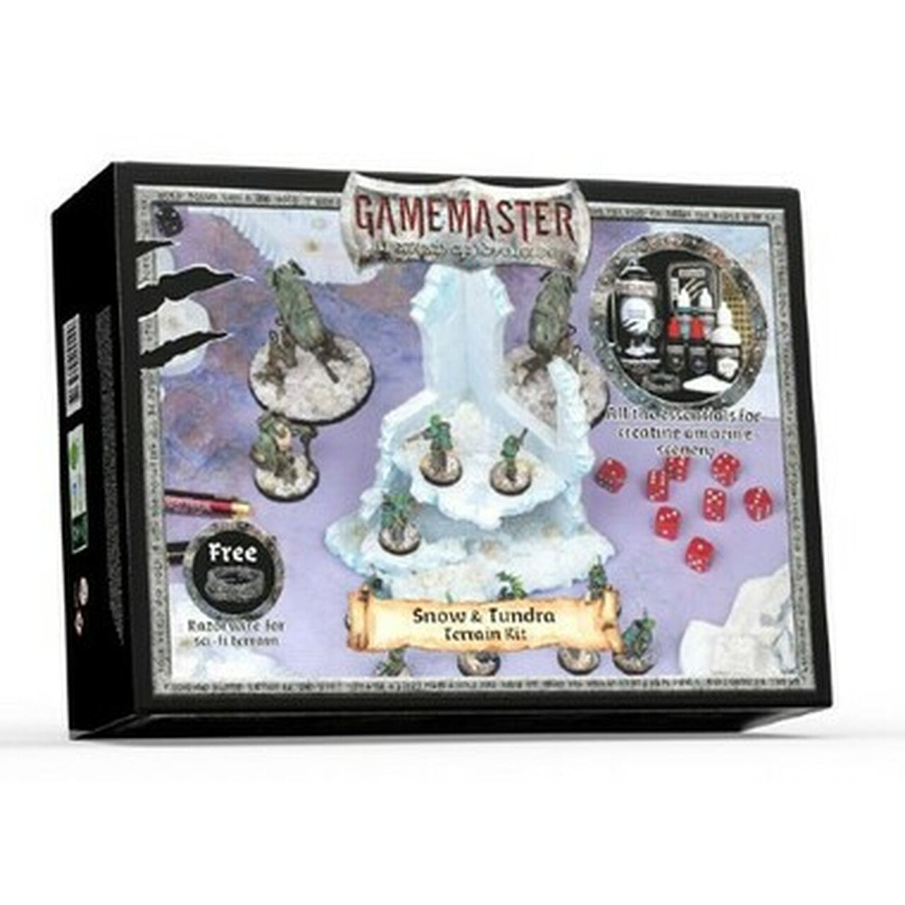 Game Master Snow and Tundra Terrain Kit | Grognard Games