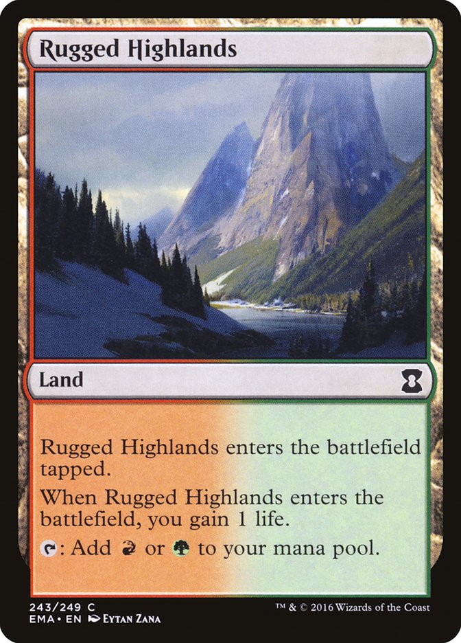 Rugged Highlands [Eternal Masters] | Grognard Games