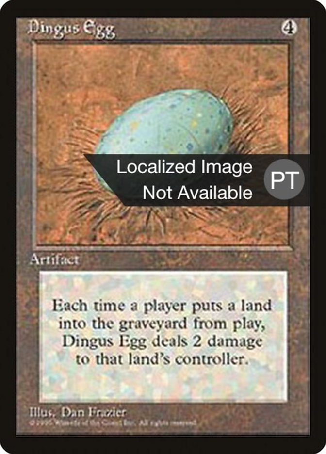 Dingus Egg [Fourth Edition (Foreign Black Border)] | Grognard Games