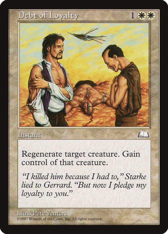 Debt of Loyalty [Weatherlight] | Grognard Games