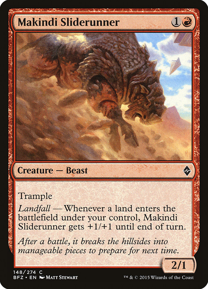 Makindi Sliderunner [Battle for Zendikar] | Grognard Games