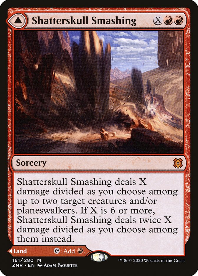 Shatterskull Smashing // Shatterskull, the Hammer Pass [Zendikar Rising] | Grognard Games