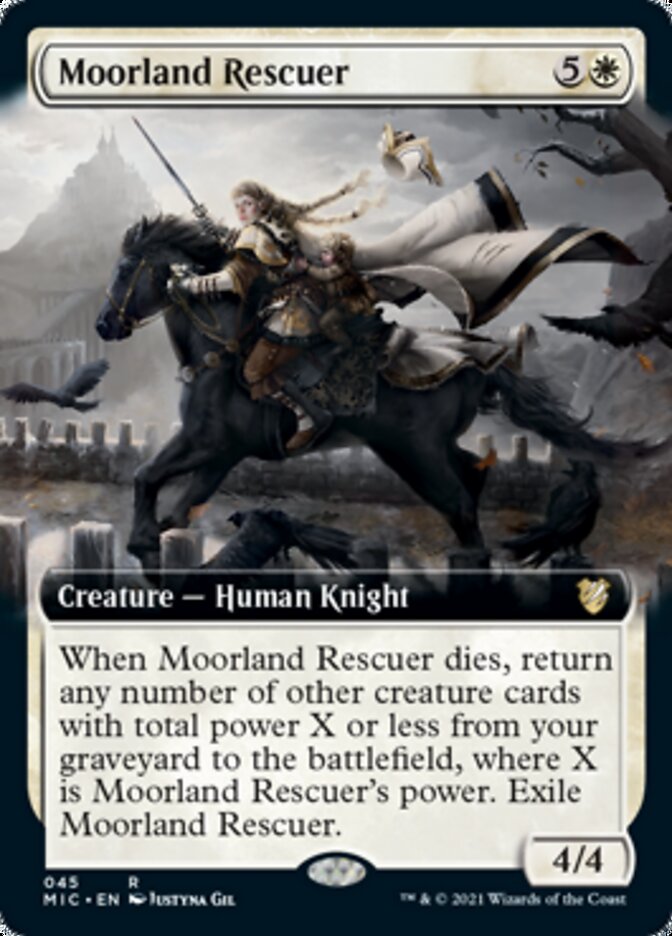 Moorland Rescuer (Extended) [Innistrad: Midnight Hunt Commander] | Grognard Games