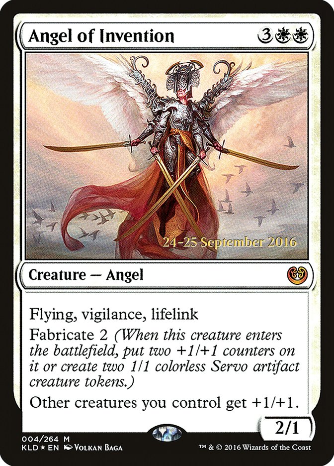 Angel of Invention  [Kaladesh Prerelease Promos] | Grognard Games