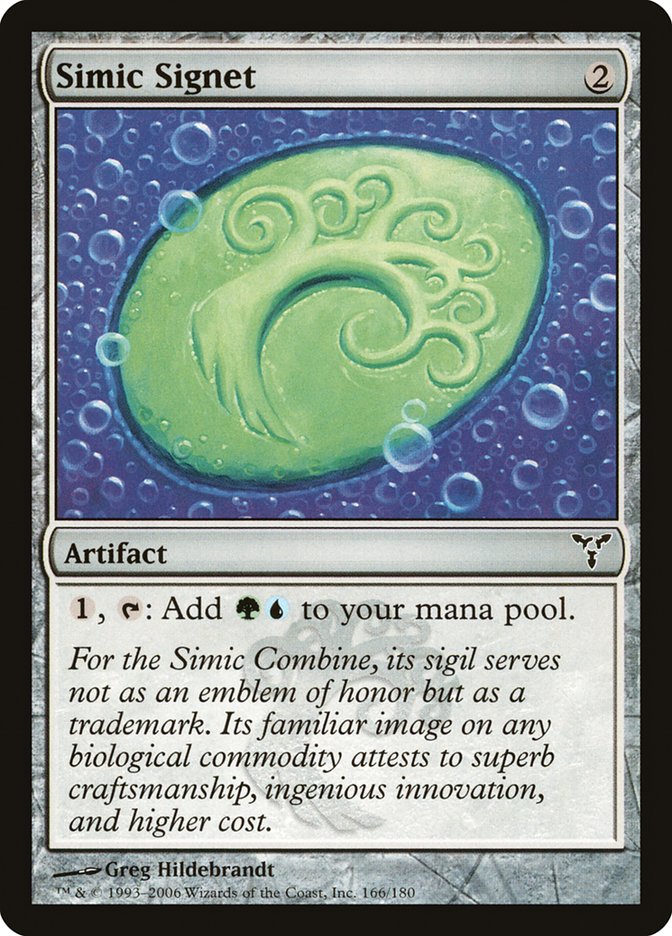 Simic Signet [Dissension] | Grognard Games