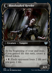 Restless Bloodseeker // Bloodsoaked Reveler (Showcase Fang Frame) [Innistrad: Crimson Vow] | Grognard Games