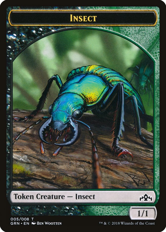 Insect [Guilds of Ravnica Tokens] | Grognard Games