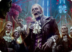 Undead Butler Art Card [Innistrad: Crimson Vow Art Series] | Grognard Games