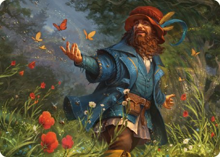 Tom Bombadil Art Card [The Lord of the Rings: Tales of Middle-earth Art Series] | Grognard Games