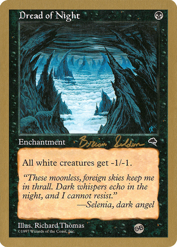 Dread of Night (Brian Selden) (SB) [World Championship Decks 1998] | Grognard Games