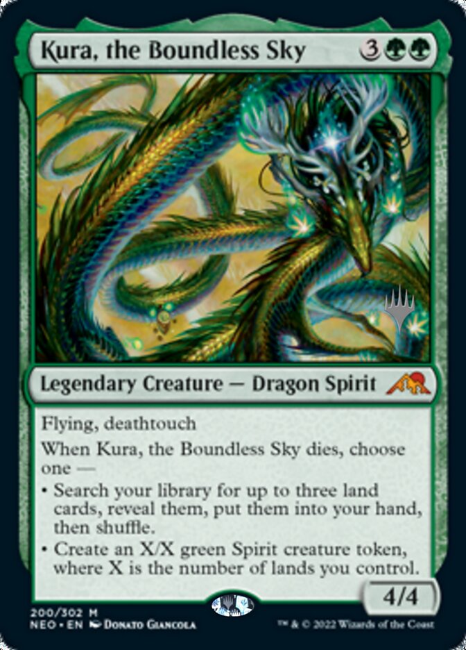 Kura, the Boundless Sky (Promo Pack) [Kamigawa: Neon Dynasty Promos] | Grognard Games