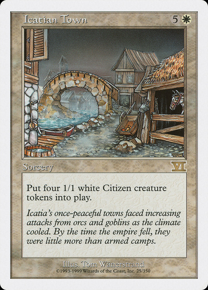 Icatian Town [Classic Sixth Edition] | Grognard Games