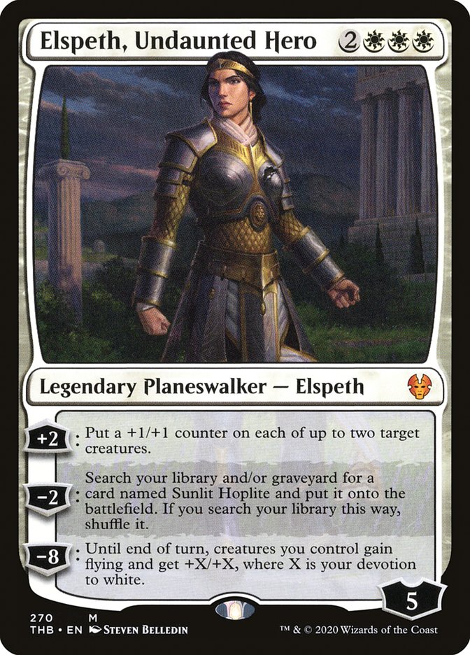 Elspeth, Undaunted Hero [Theros Beyond Death] | Grognard Games