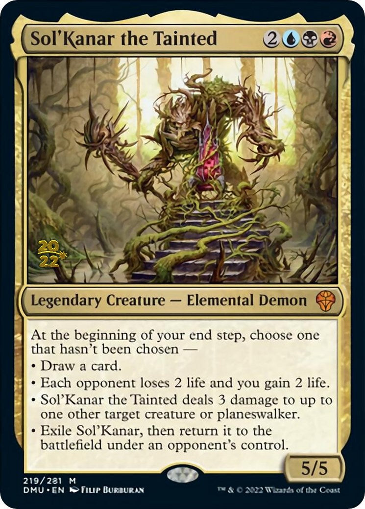 Sol'Kanar the Tainted [Dominaria United Prerelease Promos] | Grognard Games