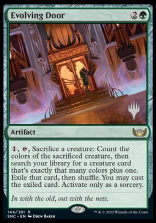 Evolving Door (Promo Pack) [Streets of New Capenna Promos] | Grognard Games