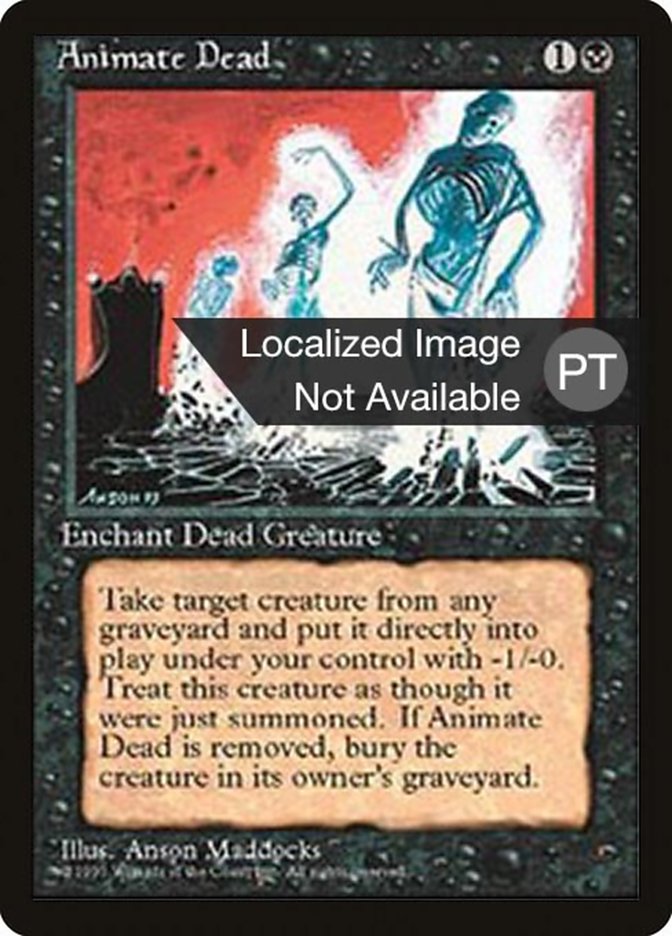 Animate Dead [Fourth Edition (Foreign Black Border)] | Grognard Games