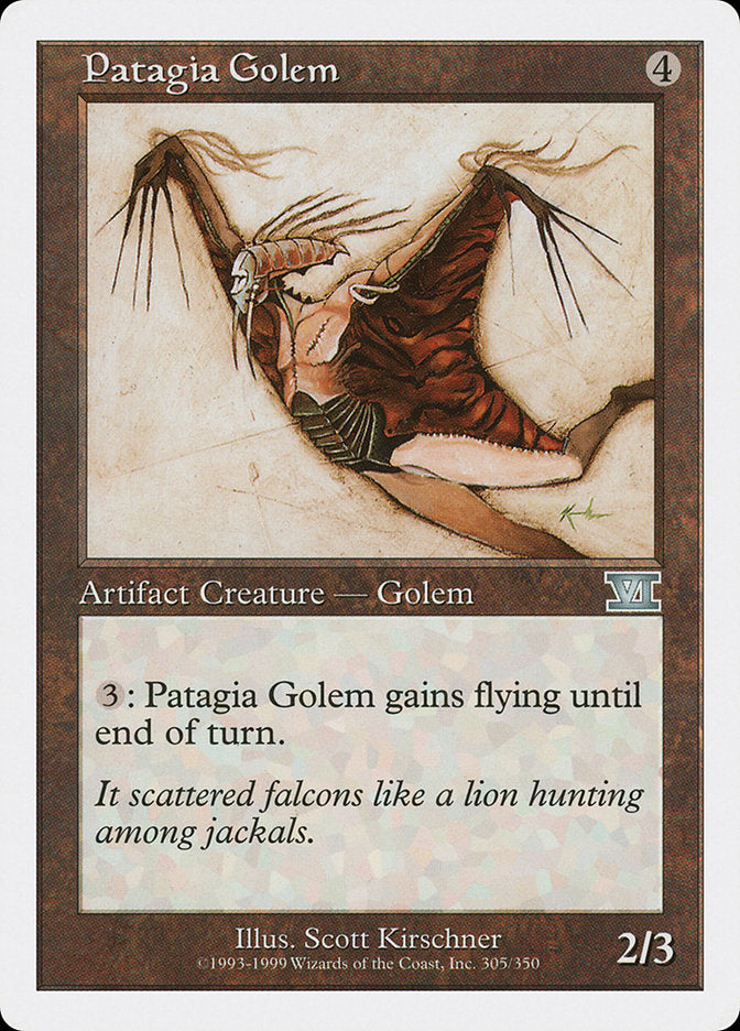 Patagia Golem [Classic Sixth Edition] | Grognard Games