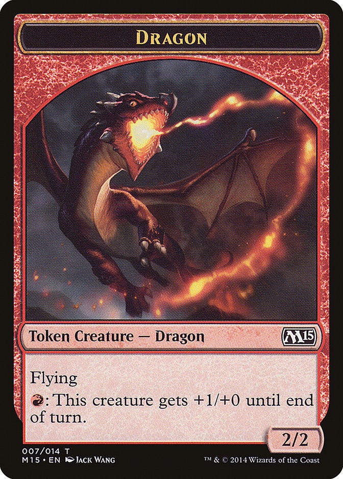 Dragon [Magic 2015 Tokens] | Grognard Games