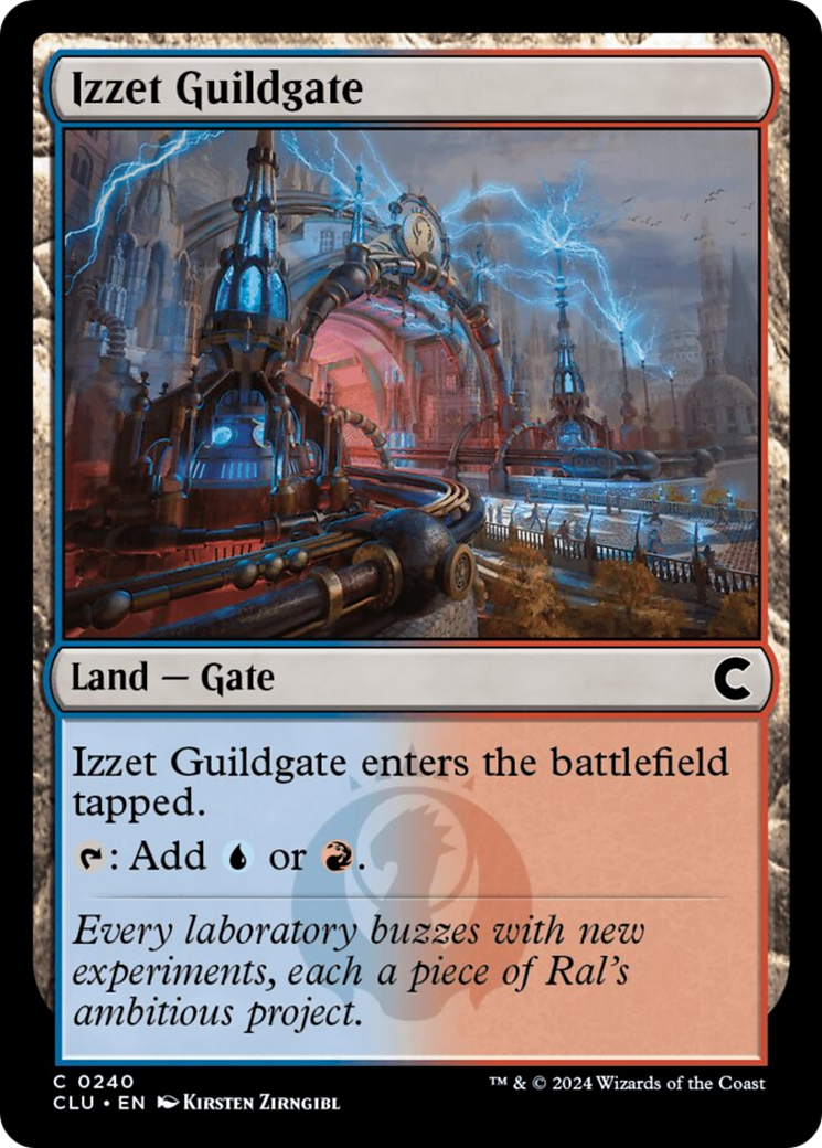 Izzet Guildgate [Ravnica: Clue Edition] | Grognard Games