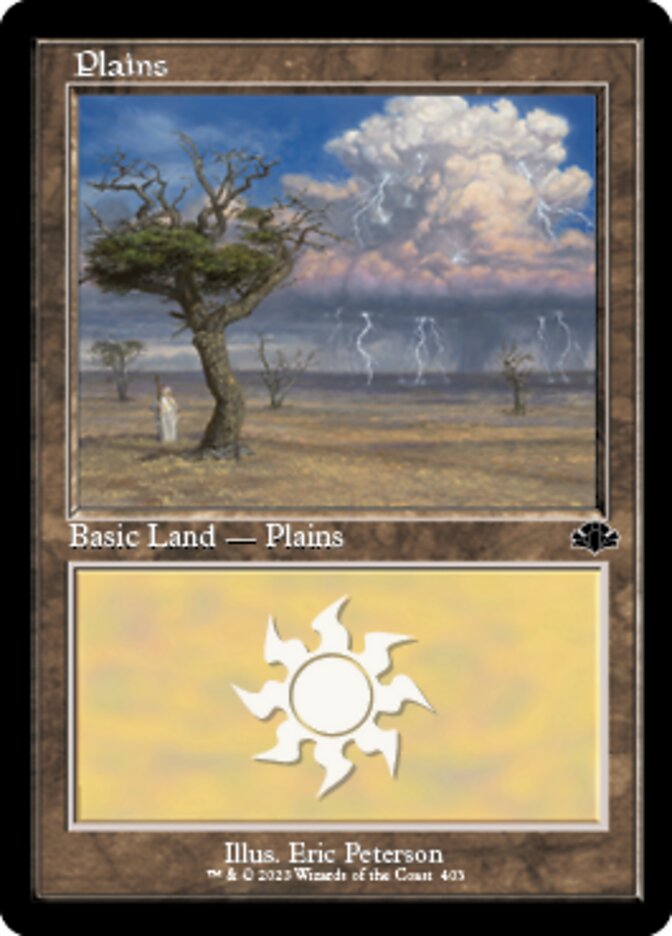 Plains (403) (Retro) [Dominaria Remastered] | Grognard Games