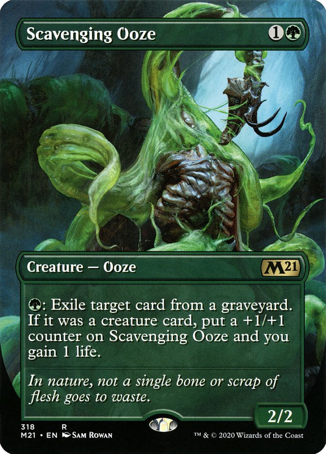 Scavenging Ooze (Extended) [Core Set 2021] | Grognard Games