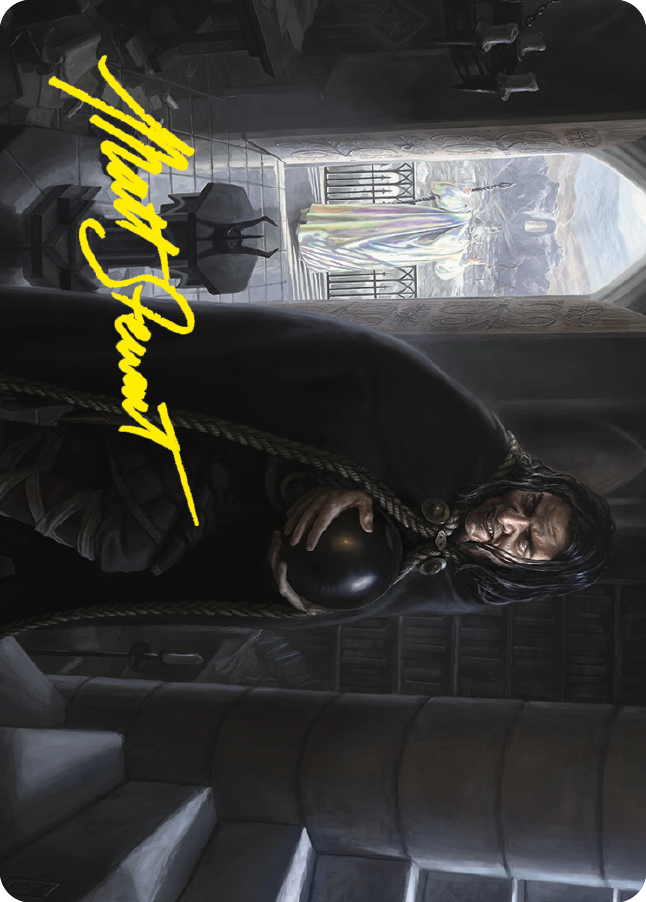 Grima, Saruman's Footman Art Card (Gold-Stamped Signature) [The Lord of the Rings: Tales of Middle-earth Art Series] | Grognard Games