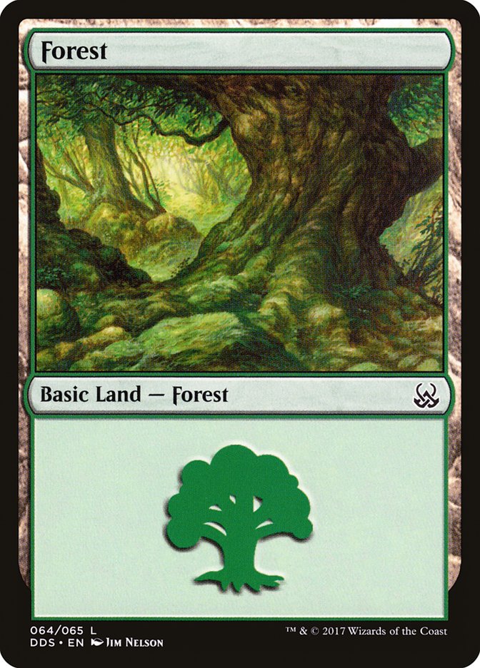 Forest (64) [Duel Decks: Mind vs. Might] | Grognard Games