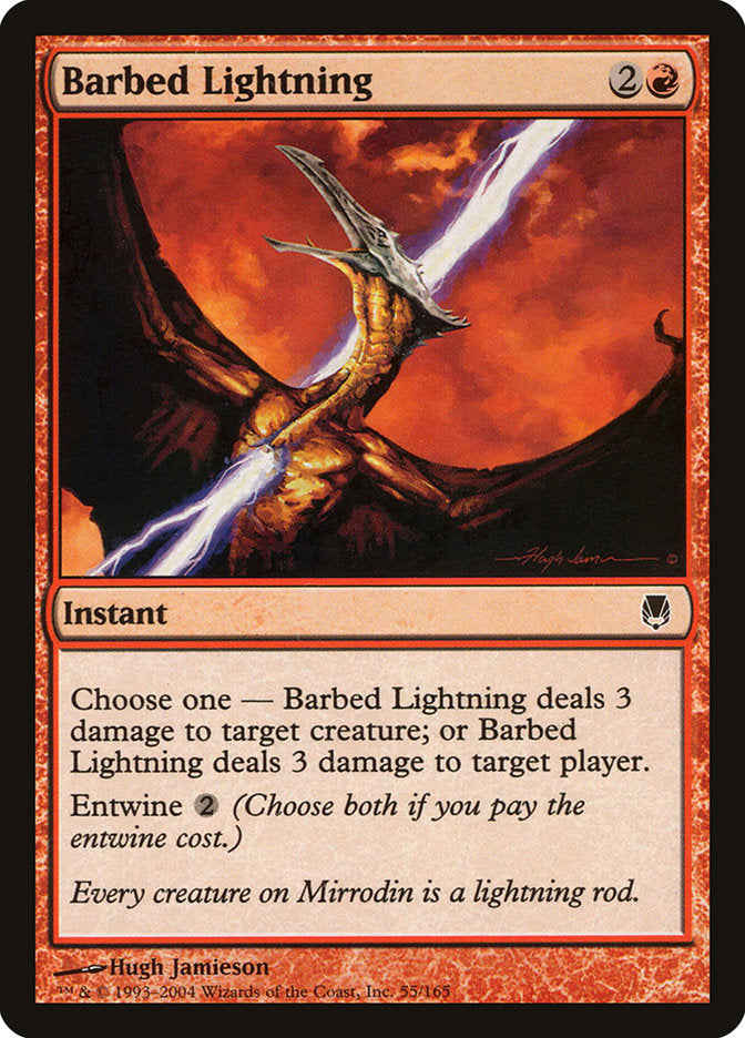 Barbed Lightning [Darksteel] | Grognard Games