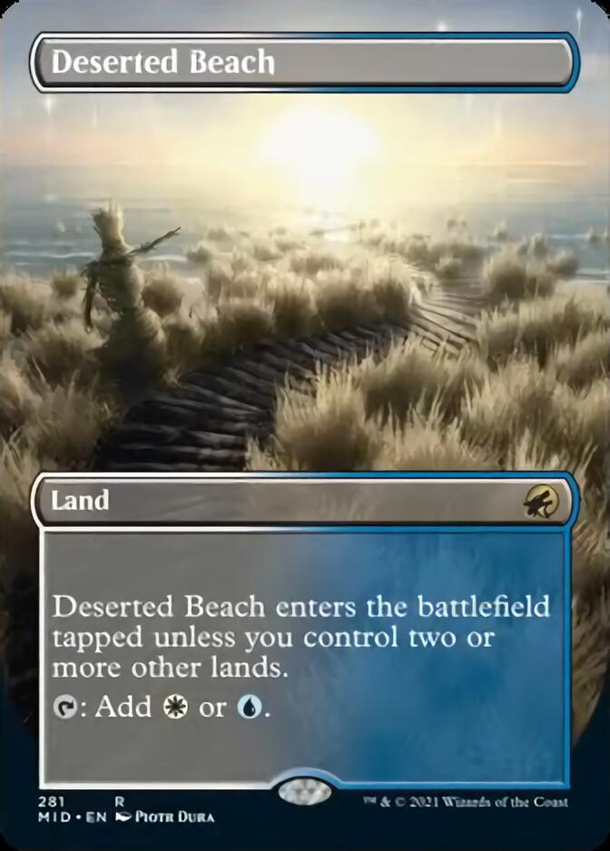 Deserted Beach (Borderless) [Innistrad: Midnight Hunt] | Grognard Games