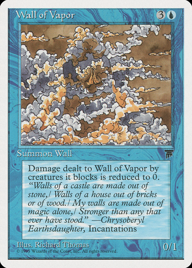 Wall of Vapor [Chronicles] | Grognard Games