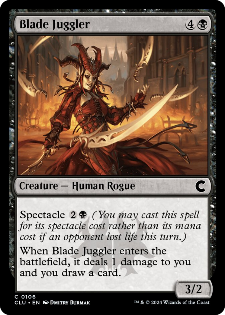 Blade Juggler [Ravnica: Clue Edition] | Grognard Games