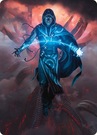 Jace, the Perfected Mind Art Card [Phyrexia: All Will Be One Art Series] | Grognard Games