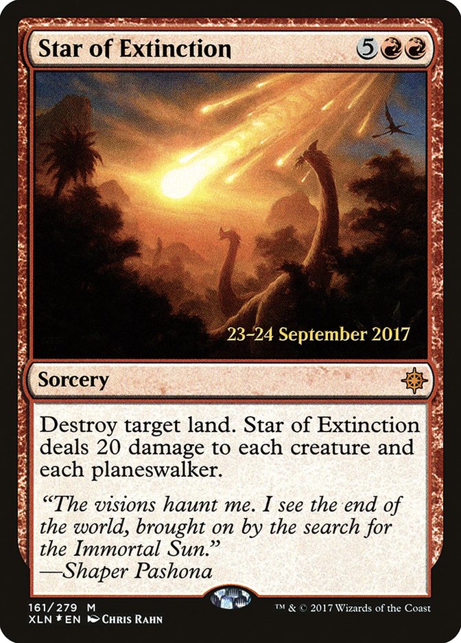 Star of Extinction  [Ixalan Prerelease Promos] | Grognard Games