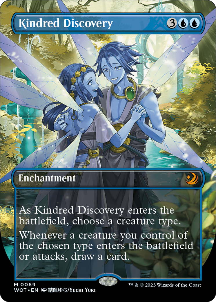 Kindred Discovery (Anime Borderless) [Wilds of Eldraine: Enchanting Tales] | Grognard Games