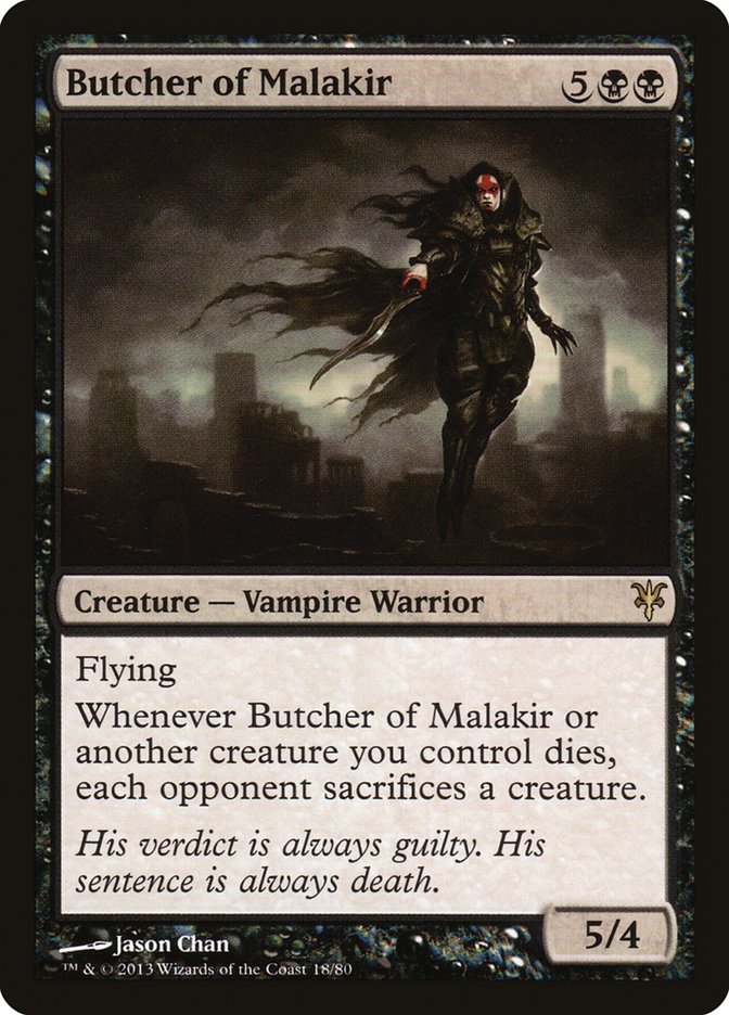 Butcher of Malakir [Duel Decks: Sorin vs. Tibalt] | Grognard Games