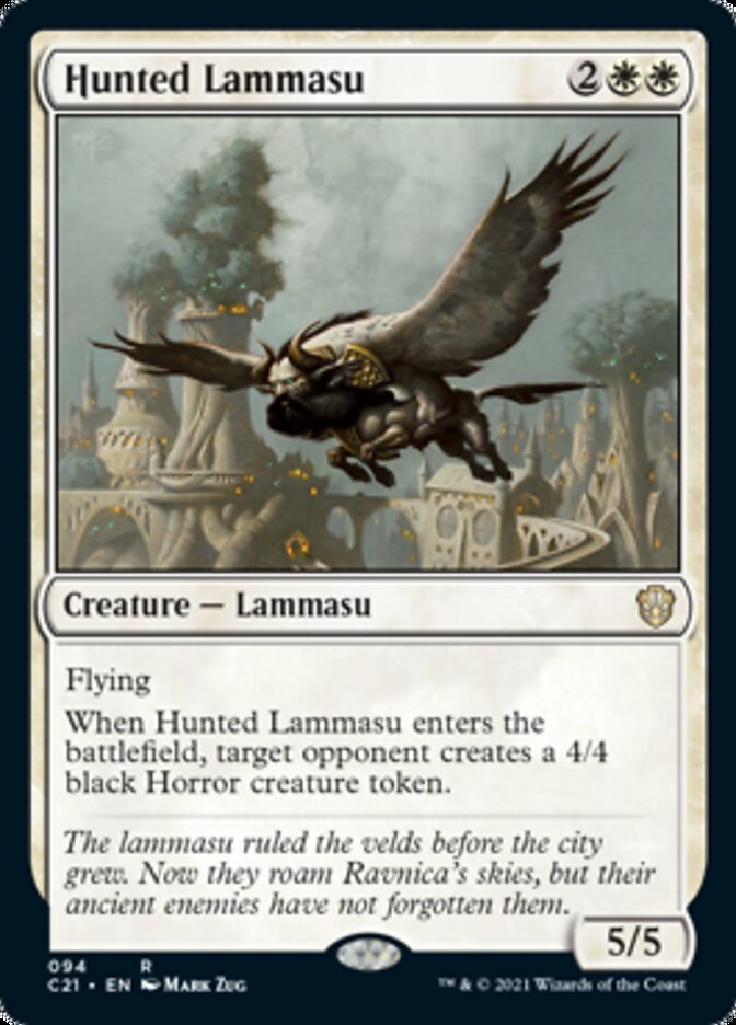 Hunted Lammasu [Commander 2021] | Grognard Games