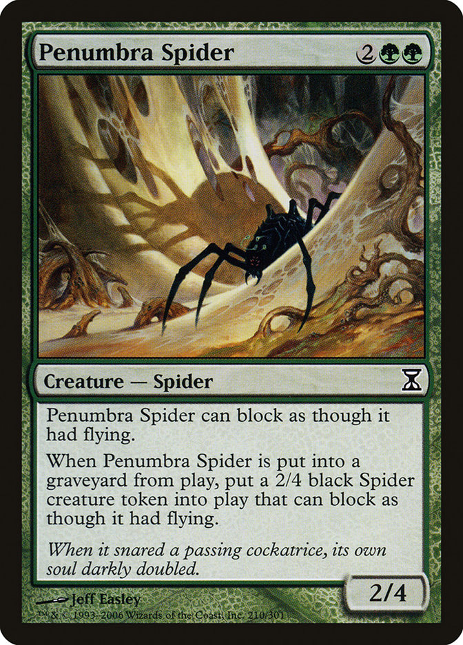 Penumbra Spider [Time Spiral] | Grognard Games