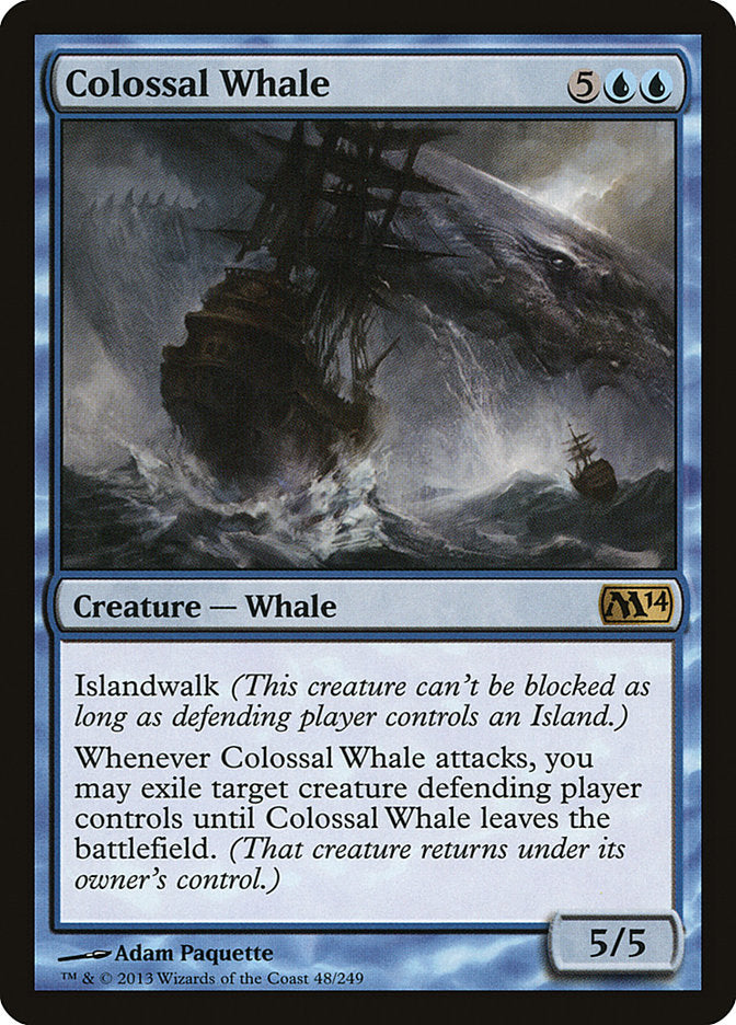 Colossal Whale [Magic 2014] | Grognard Games