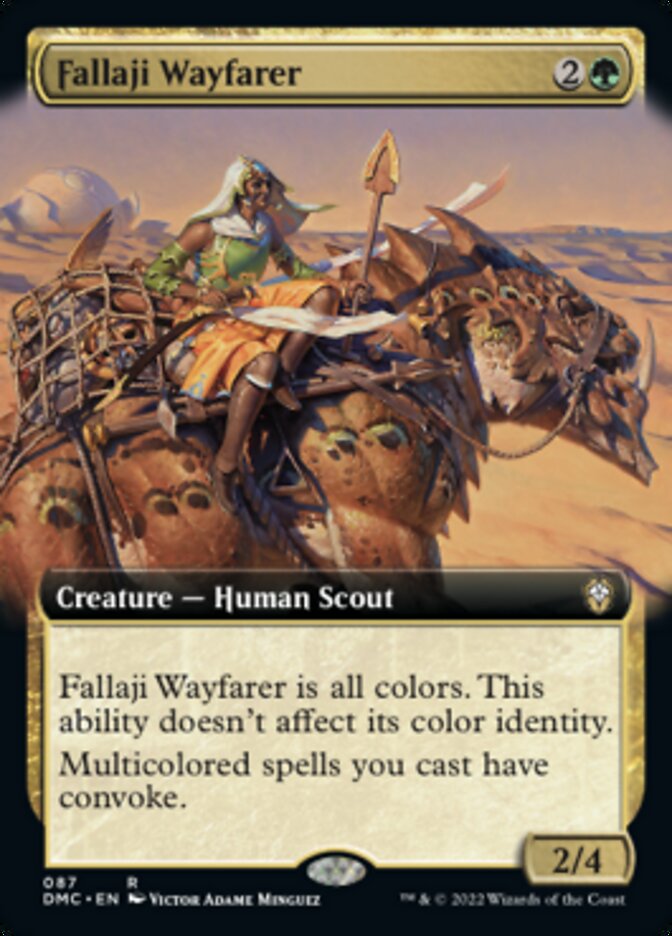 Fallaji Wayfarer (Extended Art) [Dominaria United Commander] | Grognard Games