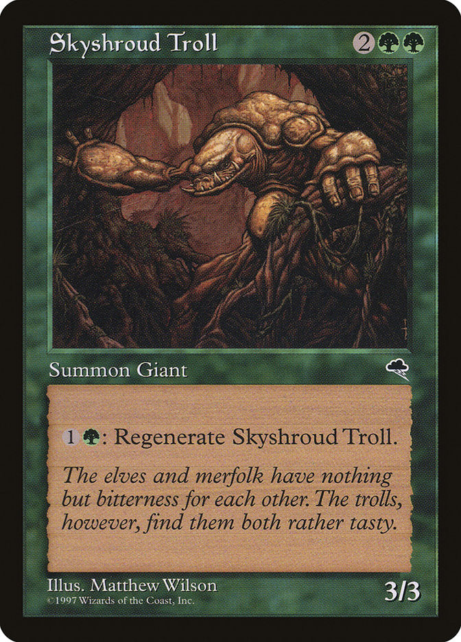 Skyshroud Troll [Tempest] | Grognard Games