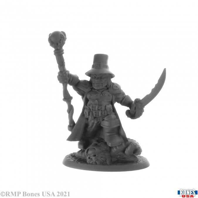 Bones 30011 Arkus Harn, Dwarf Witch Hunter | Grognard Games